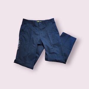 New Lee Navy Blue Mens Chinos Size 32x30 Straight Fit